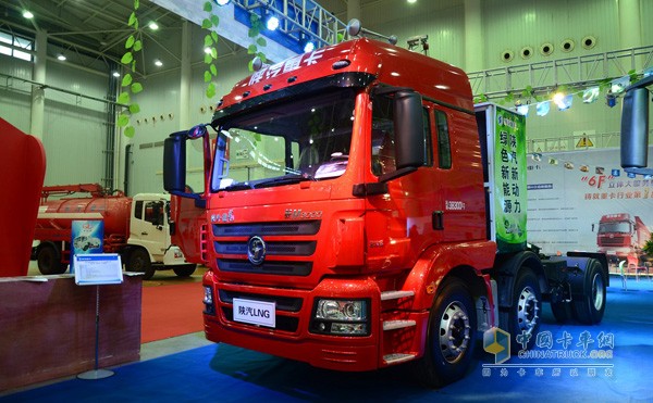 陕汽德龙新m3000牵引车,欧曼etx牵引车 陕汽新m3000双燃料牵引车高原标定圆满完成