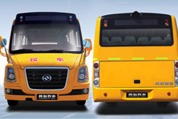 黄海 DD6760C03FX小学生专用校车(柴油国四24-37座)