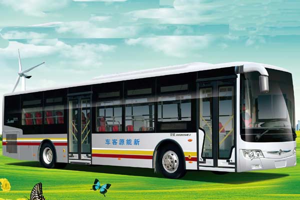 亚星JS6126GHEV公交车