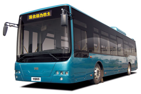 中车时代电动TEG6129PHEV公交车（柴油/电混动国四24-39座）