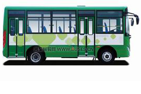 中通lck6606d4ge公交车(柴油国四10-18座)侧面