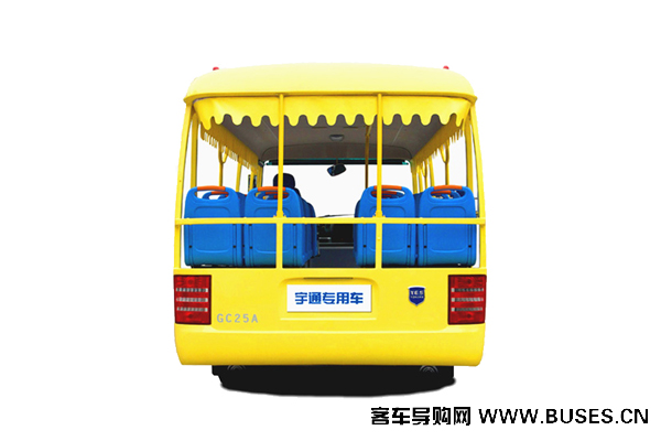 宇通客车GC23A观光车-背面