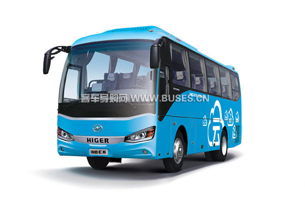 海格客车KLQ6802KA全新E系中巴外观