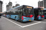甘肃兰州：40辆新能源城际公交车投放