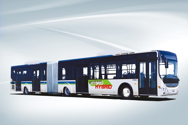 宇通ZK6180CHEVNPG4城市客车(天然气混合动力国五10-47座)