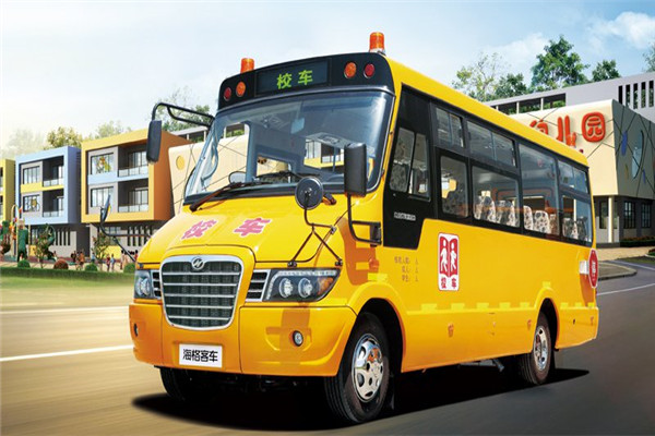 海格KLQ6756XQE4A中小学生专用校车(柴油国四24-28座)