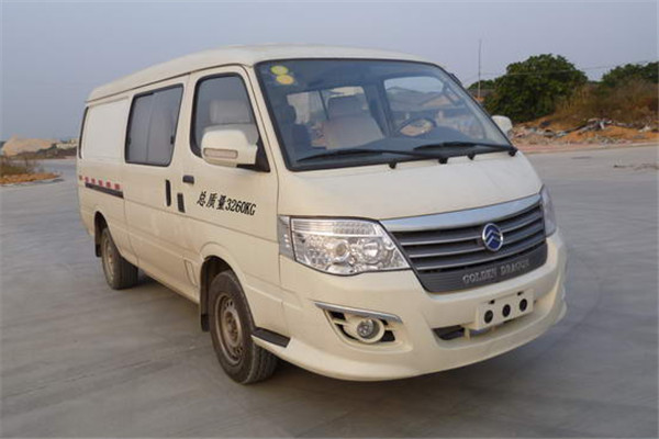 金旅XML5036XXYEV80纯电动厢式运输车