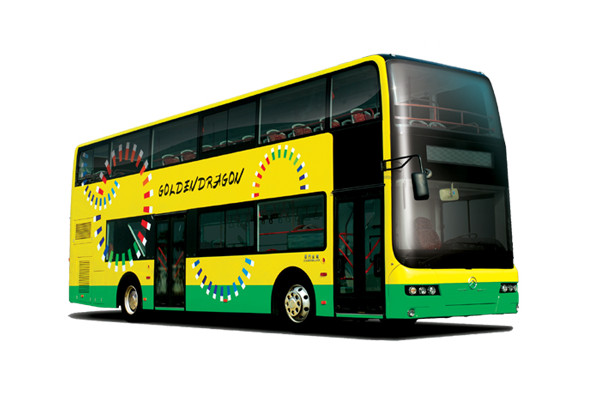 金旅XML6116J18CNS双层公交车(天然气国四24-79座)