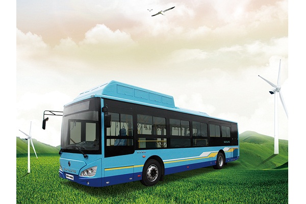 申龙SLK6119ULN5HEVZ2公交车(天然气混合动力国五10-44座)