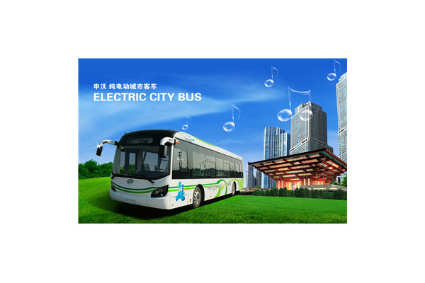 申沃SWB6121EV15公交车