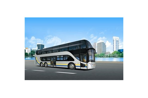 亚星JS6130SHQCP双层公交车