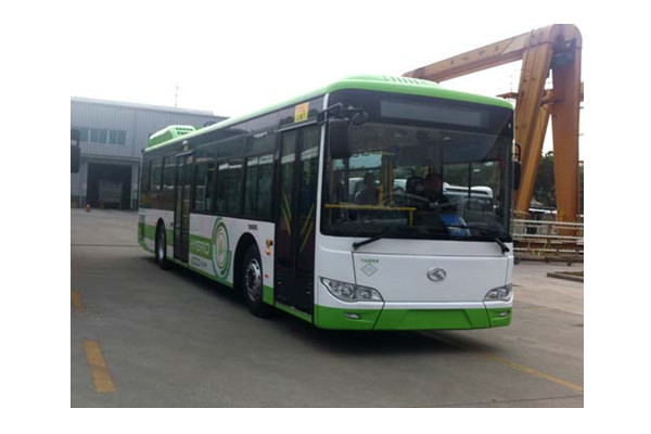 金龙XMQ6127AGCHEVN56公交车(天然气/电混合动力国五10-46座)