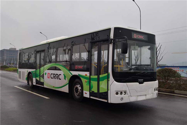 中车时代电动TEG6129EHEV12插电式公交车(柴油混动国五10-42座)