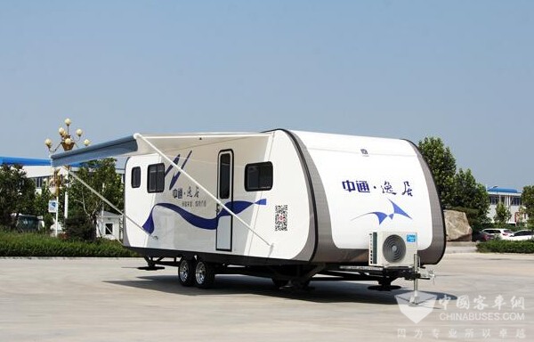 可满足4人居住 中通逸居8.6米营地车发布