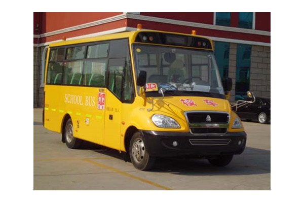 豪沃JK6760DXAQ幼儿专用校车(柴油国四24-45座)