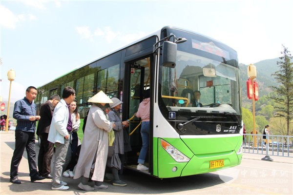  畅行五台山，中通客车开旅游名山电动公交应用先河