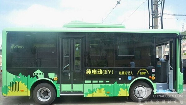 浙江金华:浦江县投放10辆清洁能源公交车