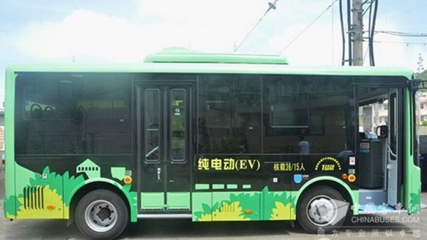 浙江温州：龙港新能源公交车开展运行测试