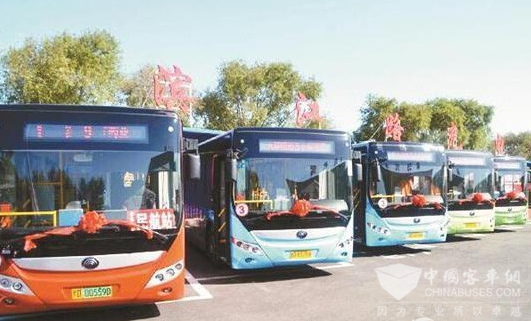 黑龙江佳木斯：70辆纯电动公交车正式上线运营