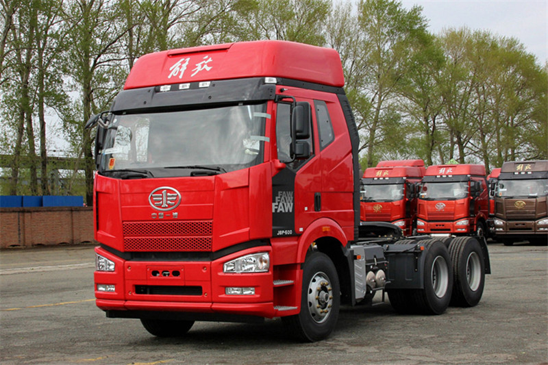一汽解放 J6P重卡 500马力 6X4 国四牵引车(CA4250P66K25T1A1E4)