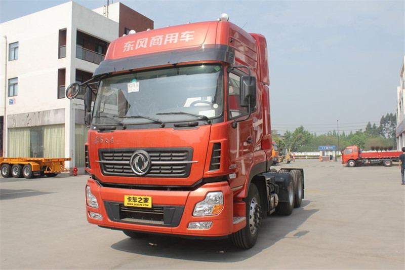 东风商用车 天龙重卡 375马力 6X4 国五天然气牵引车(DFH4250A2)