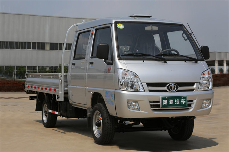 奥驰 M1系列 1.24L 75马力 汽油/CNG 2.7米 4X2 国五双排栏板微卡(FD1037R13Q5-S1)