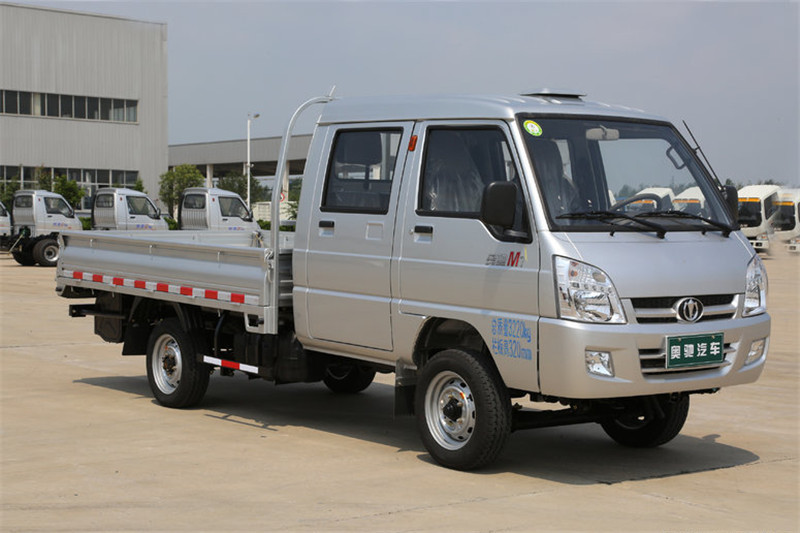 奥驰 M1系列 1.24L 75马力 汽油/CNG 2.7米 4X2 国五双排栏板微卡(FD1037R13Q5-S1)