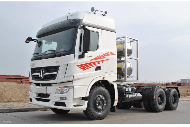 北奔 V3M重卡 350马力 6X4 天然气 国五牵引车(ND4250B38J7Z00)