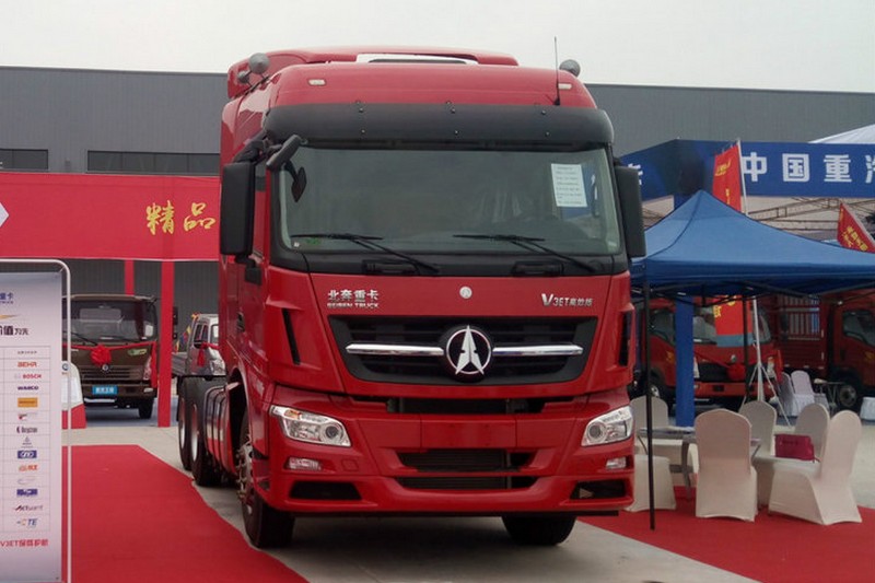 北奔 V3ET重卡 500马力 6X4 国五牵引车(ND4250BD5J7Z08)