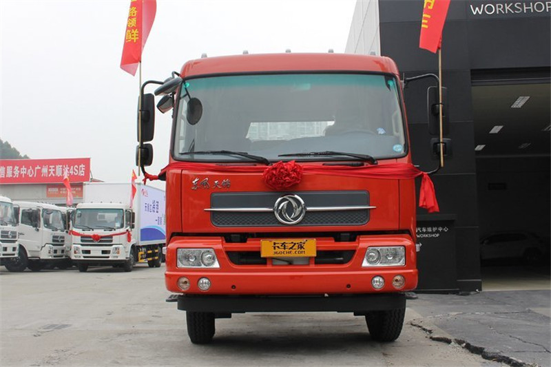 东风商用车 天锦中卡 160马力 4X2 7.7米 国五排半厢式载货车(DFH5120XXYB2)