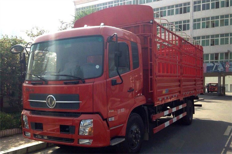 东风商用车 天锦中卡 180马力 4X2 6.6米 国四排半仓栅载货车(DFL5120CCQB18)