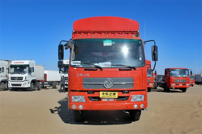 东风商用车 天锦中卡 160马力 4X2 6.8米 国四仓栅式载货车(DFL5140CCYBX18A)