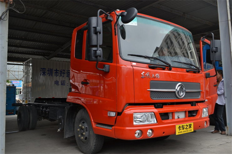 东风商用车 天锦中卡 140马力 4X2 6.1米 国四载货车(底盘)(DFL1080B7)