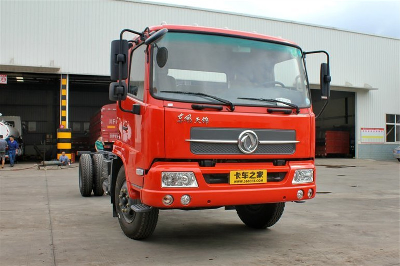 东风商用车 天锦中卡 160马力 4X2 5000轴距 6.8米 国四载货车底盘(DFL1160BX18)