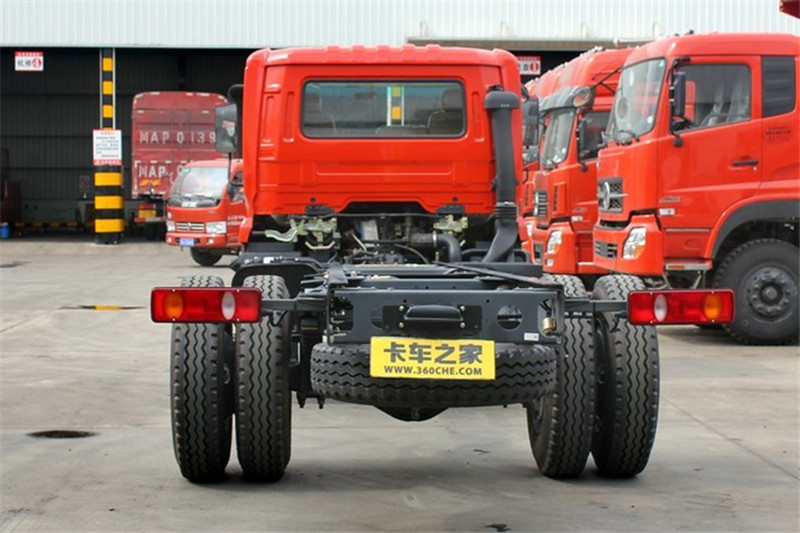 东风商用车 天锦中卡 160马力 4X2 5000轴距 6.8米 国四载货车底盘(DFL1160BX18)
