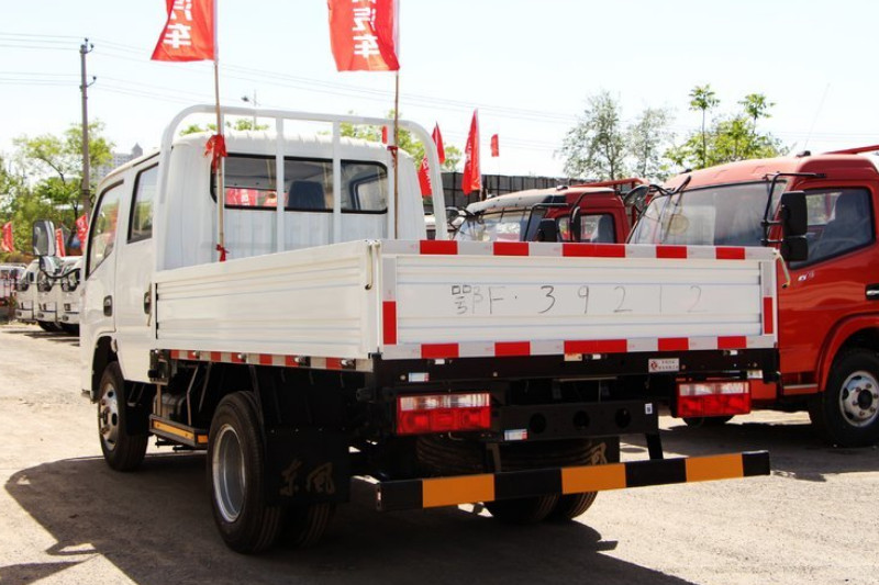 东风 多利卡D5S 102马力 3.4米 国四 双排栏板轻卡(DFA1041D35D6)
