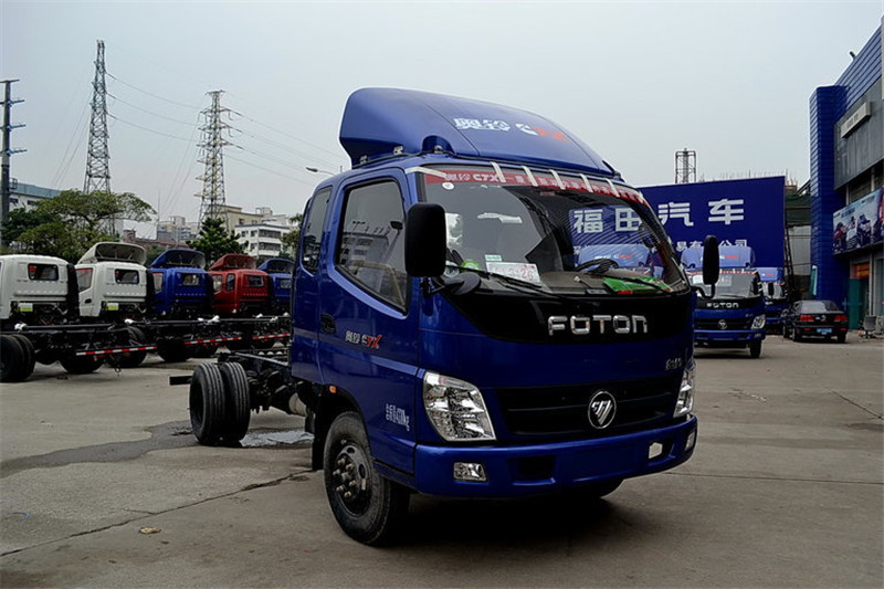 福田 奥铃CTX 150马力 3.8米 4X2 国四排半仓栅式轻卡(BJ5049CCY-FK)