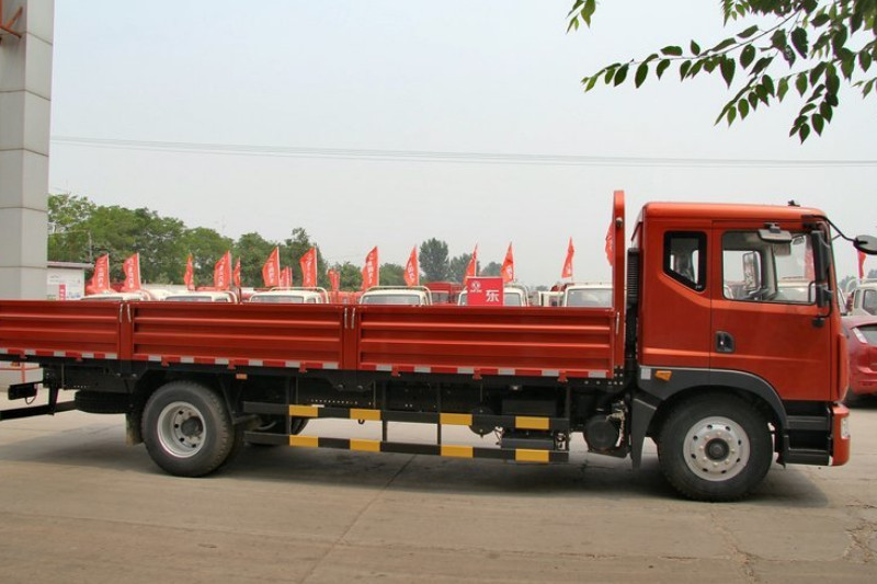 东风 多利卡D9中卡 160马力 4X2 6.8米 国四 栏板载货车(8档)(DFA1161L10D7)