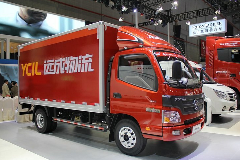 福田 欧马可1系 150马力 4.2米 国五 单排厢式轻卡(BJ5049XXY-A1)