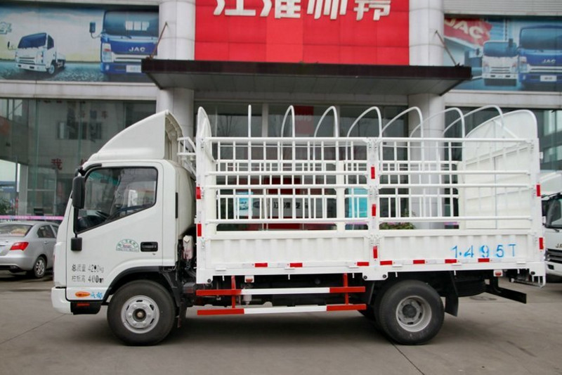 江淮 帅铃H330 152马力 4X2 4.2米 国五单排仓栅式轻卡(HFC5043CCYP71K1C2V)