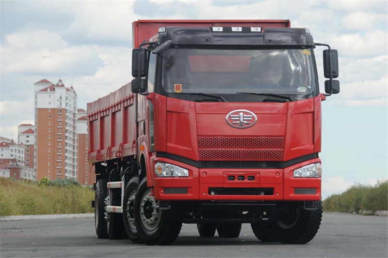 一汽解放 J6M准重卡 320马力 8X4 国四自卸车(CA3310P63K2L1BT4E4)