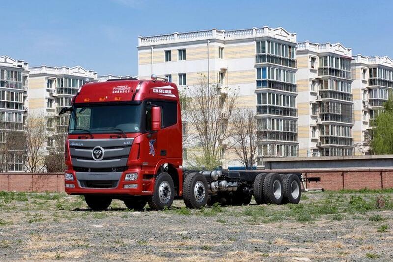 福田 欧曼GTL 6系重卡 超能版 山区型 310马力 8X4 9.5米 国四载货车(BJ1319VPPKJ-XC)