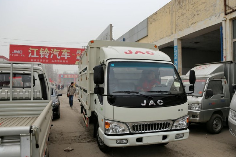 江淮 康铃H3宽体 156马力 4.2米 国五 单排仓栅式轻卡(HFC5080CCYP91K1C2V)