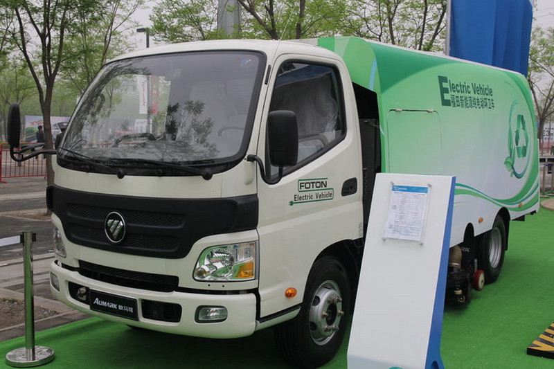 福田 欧马可1系 电动 零排放 环卫垃圾车(BJ1081VEE0A)