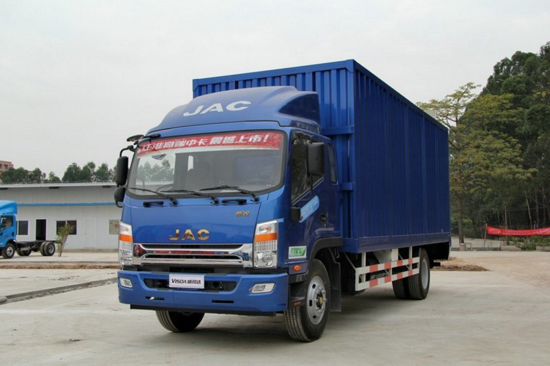 江淮帅铃 威司达W530中卡 165马力 4X2 6.8米 国四厢式载货车(HFC5162XXYP70K1E1)