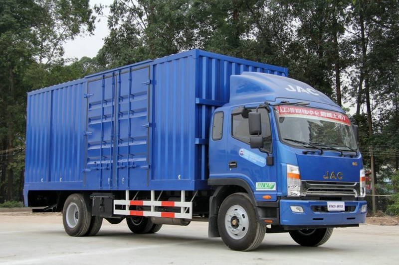 江淮帅铃 威司达W530中卡 160马力 4X2 6.8米 国四厢式载货车(HFC5110XXYP70K1E1)