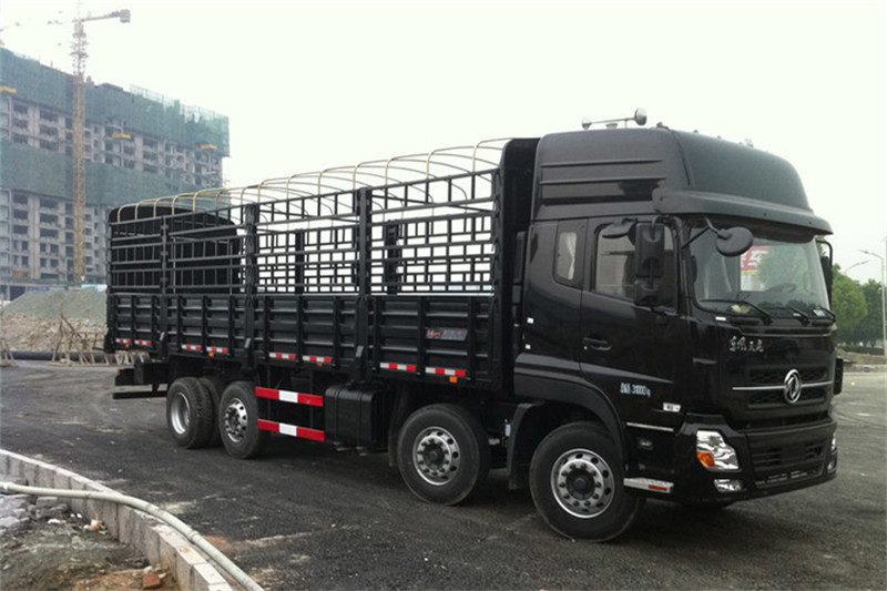 东风商用车 天龙重卡 385马力 8X4 9.6米 国四仓栅式载货车(DFL5311CCYAX9A)