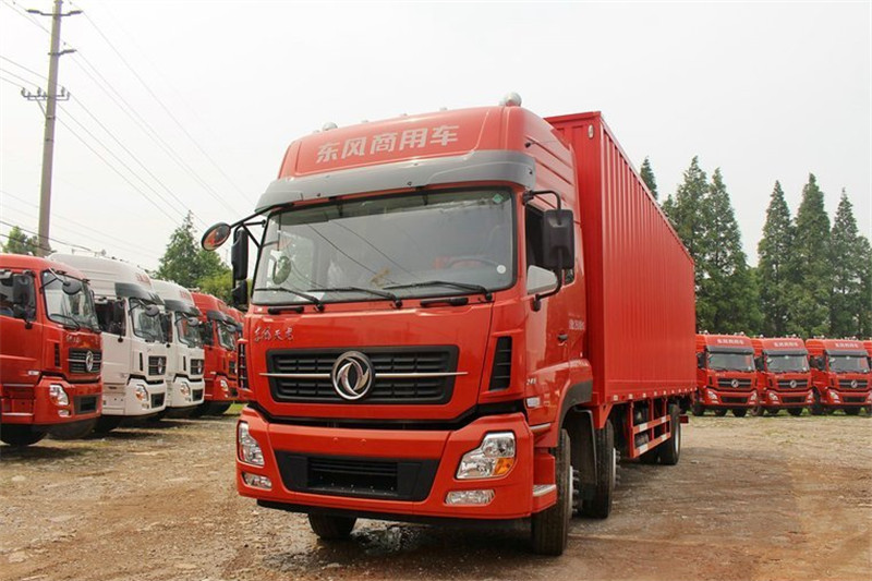 东风商用车 天龙重卡 385马力 8X4 9.6米 国四栏板载货车(DFL1311A9)