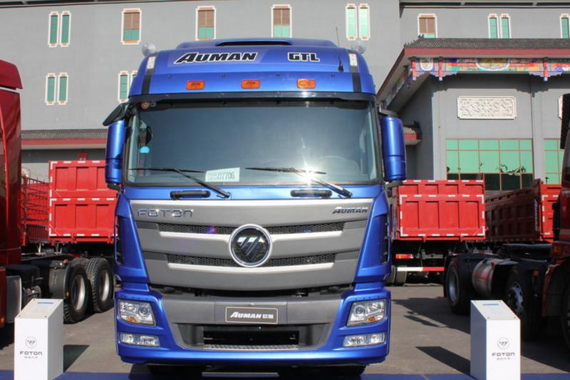 福田 欧曼GTL 9系重卡 420马力 6X4 国五LNG牵引车(BJ4259SMFCB-XA)