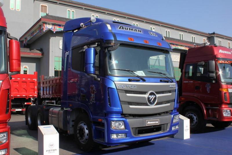 福田 欧曼GTL 9系重卡 420马力 6X4 国五LNG牵引车(BJ4259SMFCB-XA)